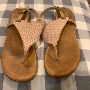 Blush pink sandals